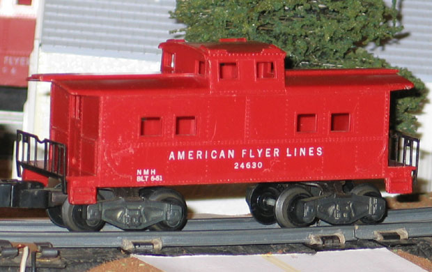 ORIGINAL AMERICAN FLYER RUBBER MAN FOR OPERATING CABOOSE 