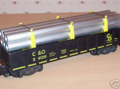 Custom Painted American Flyer S SCALE Great Northern Gondola 