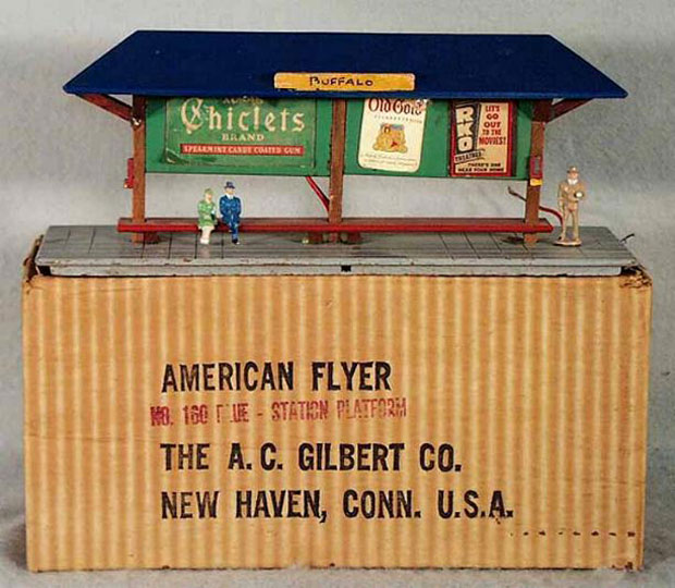 FRANKS on TRAY for American Flyer FLYERVILLE MINI-CRAFT BUILDINGS COUNTER 