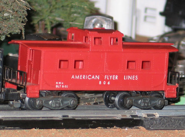 2 American Flyer S Gauge Work Caboose Fence Sections 