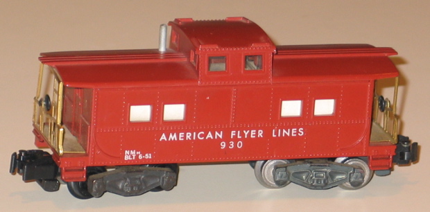 ORIGINAL AMERICAN FLYER RUBBER MAN FOR OPERATING CABOOSE 